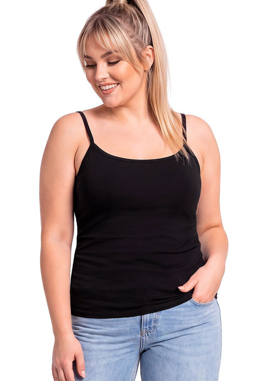 Černá trička Donna Plus Velikost