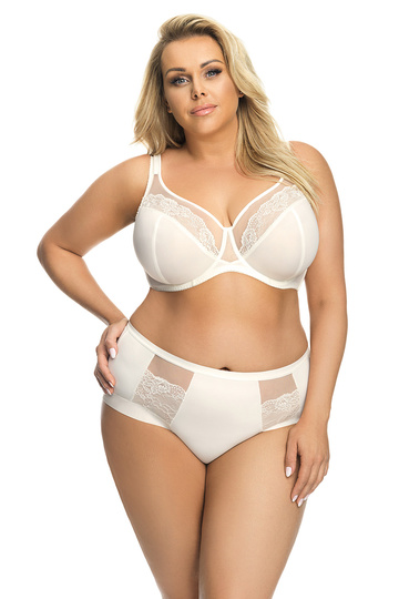 Krémová měkká podprsenka Gorsenia Lingerie 2
