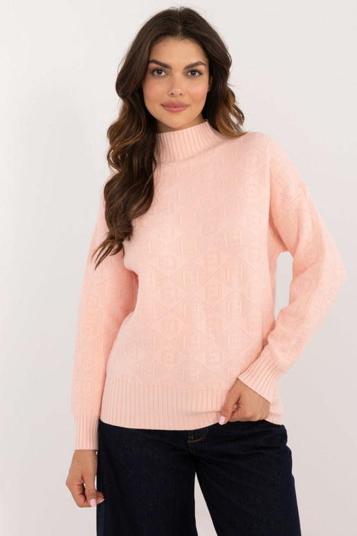 Svetr s vysokým límcem Wool Fashion Italia