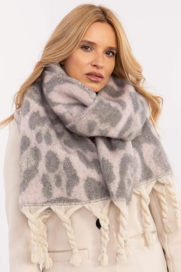 Šál s motivem zvířat Wool Fashion Italia