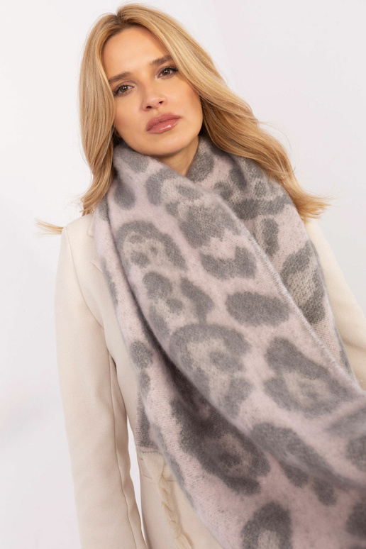 Šál s motivem zvířat Wool Fashion Italia
