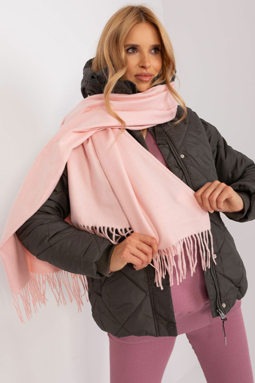 Dlouhý šál s třásněmi Wool Fashion Italia