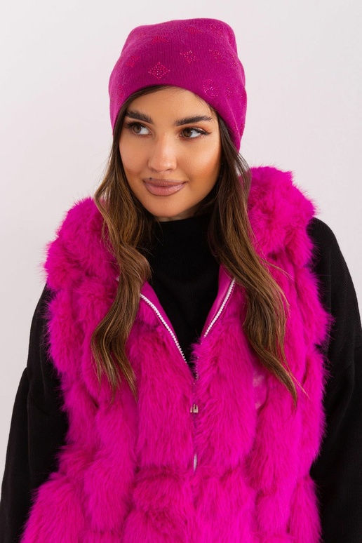 Zimní čepice s kašmírem Wool Fashion Italia