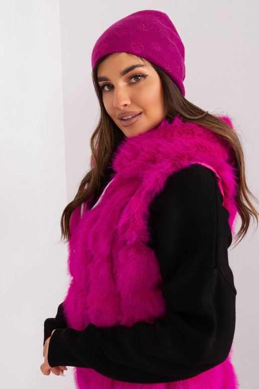 Zimní čepice s kašmírem Wool Fashion Italia