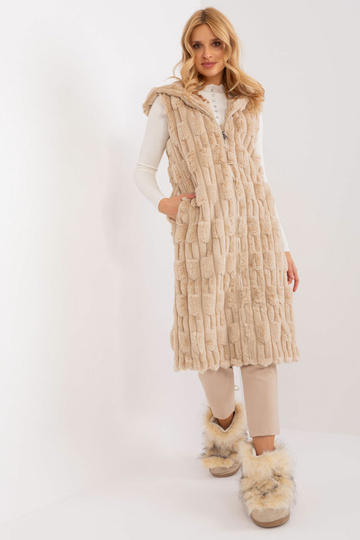 Kožená vesta Wool Fashion Italia
