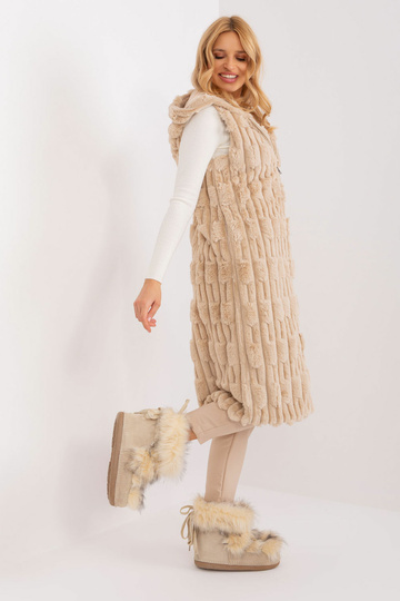 Kožená vesta Wool Fashion Italia 2