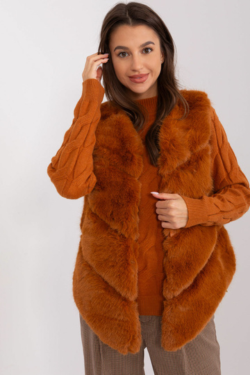 Kožená vesta Wool Fashion Italia