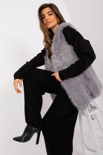 Kožená vesta Wool Fashion Italia 2