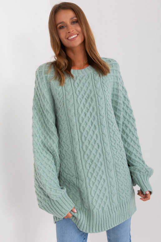 Dlouhý svetr Wool Fashion Italia