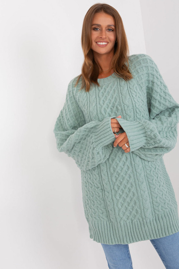 Dlouhý svetr Wool Fashion Italia 2