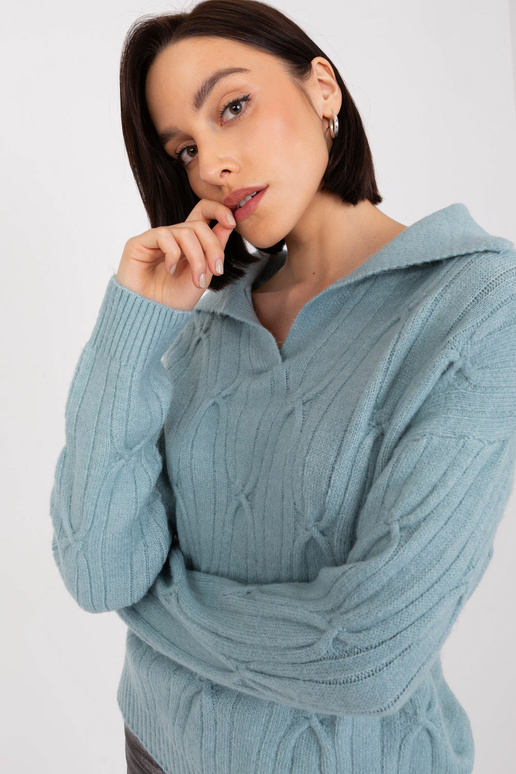 Svetr s límcem Wool Fashion Italia