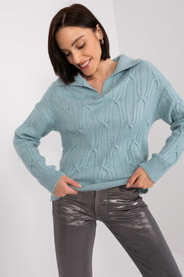 Svetr s límcem Wool Fashion Italia 2