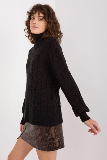 Svetr s pletením Wool Fashion Italia 2