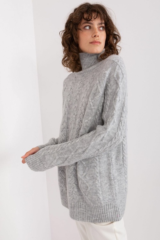 Rolák s kostkovaným vzorem Wool Fashion Italia