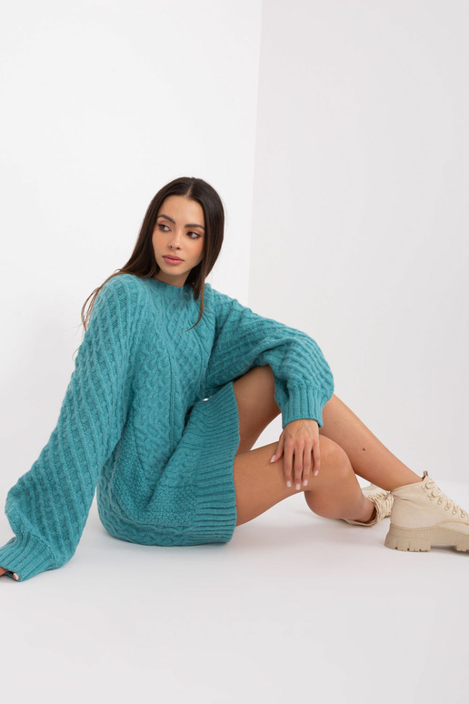 Dlouhý svetr Wool Fashion Italia