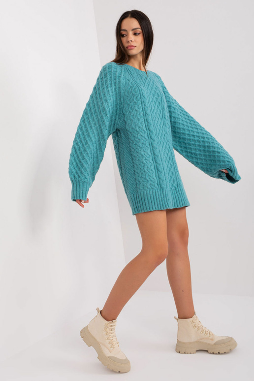 Dlouhý svetr Wool Fashion Italia
