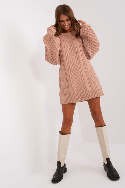 Dlouhý svetr Wool Fashion Italia