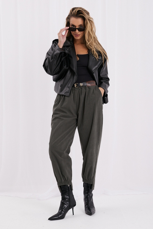 Khaki kalhoty
