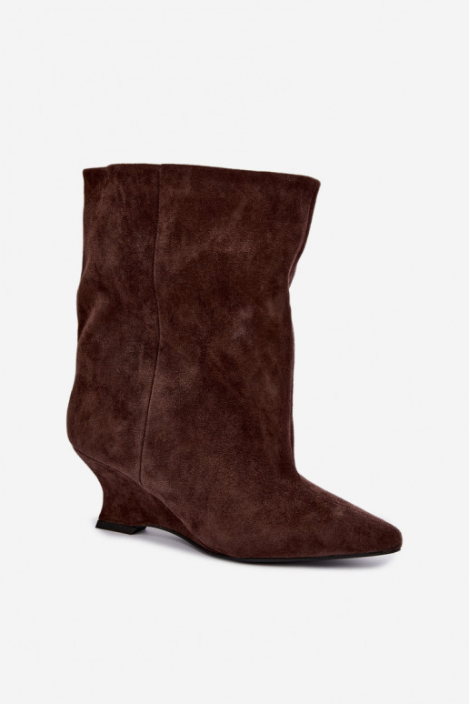Slip-on vzor Dřeváky  Czekoladowe Coralise