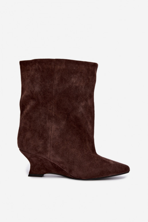 Slip-on vzor Dřeváky  Czekoladowe Coralise
