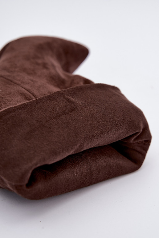 Slip-on vzor Dřeváky  Czekoladowe Coralise