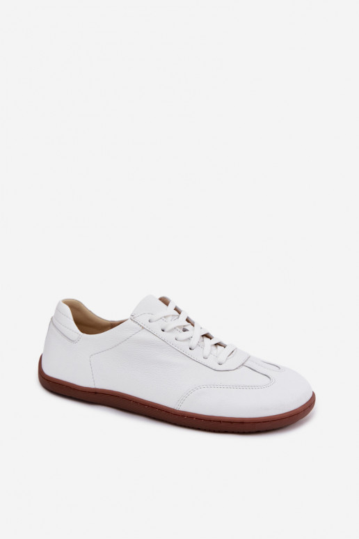  Ležérní obuv Barefoot Zazoo N1243 bílé