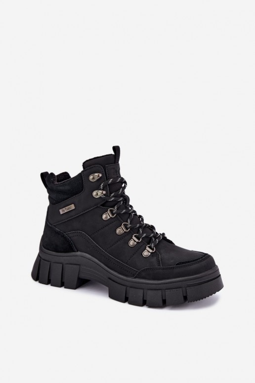 zateplené boty  Lee Cooper LCJ-26-31-4580 Černé