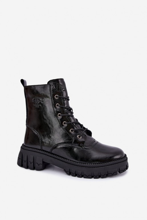  zateplené boty  Lee Cooper LCJ-26-16-4696 Černé