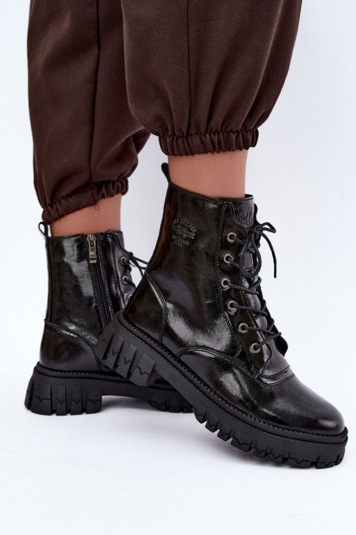  zateplené boty  Lee Cooper LCJ-26-16-4696 Černé