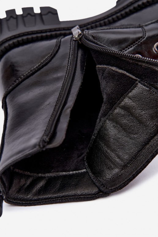  zateplené boty  Lee Cooper LCJ-26-16-4696 Černé