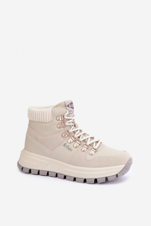 boty  zateplené Lee Cooper LCJ-26-03-4525 šedá
