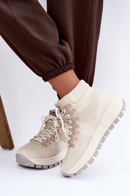 boty  zateplené Lee Cooper LCJ-26-03-4525 šedá