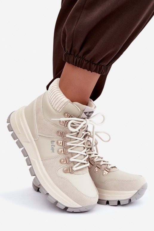 boty  zateplené Lee Cooper LCJ-26-03-4525 šedá