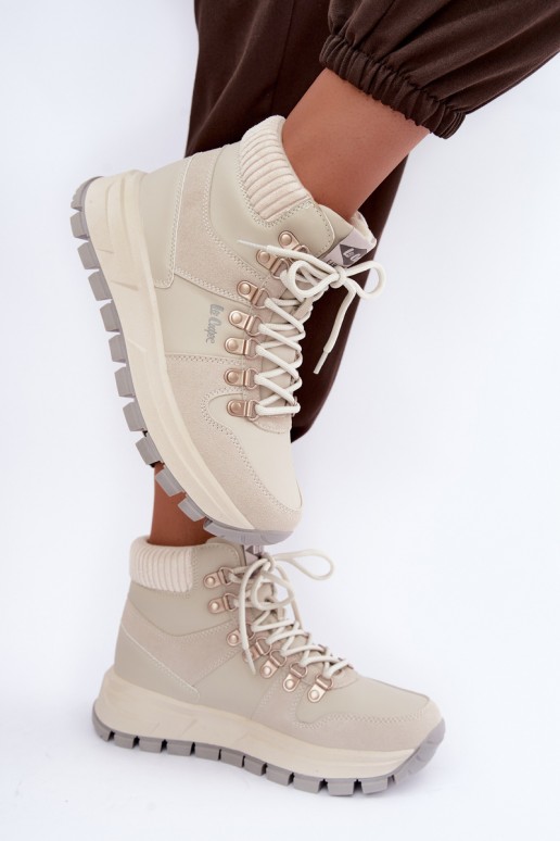 boty  zateplené Lee Cooper LCJ-26-03-4525 šedá