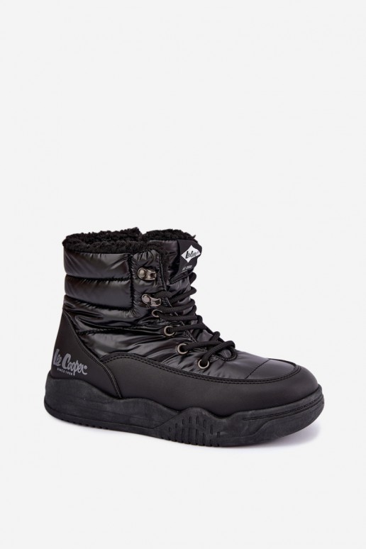 se šněrováním Sněhule boty Lee Cooper LCJ-44-4562 Černé
