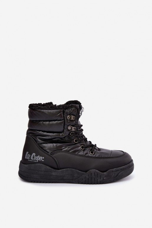 se šněrováním Sněhule boty Lee Cooper LCJ-44-4562 Černé