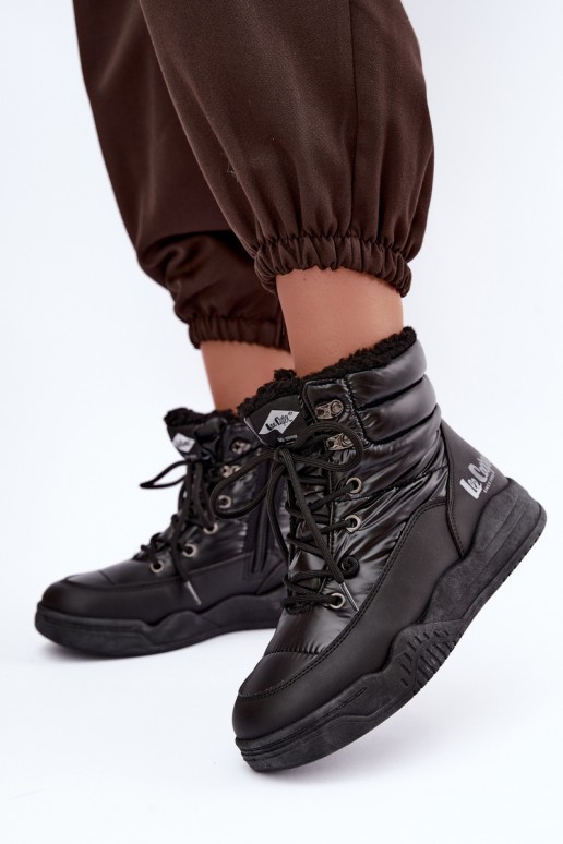 se šněrováním Sněhule boty Lee Cooper LCJ-44-4562 Černé