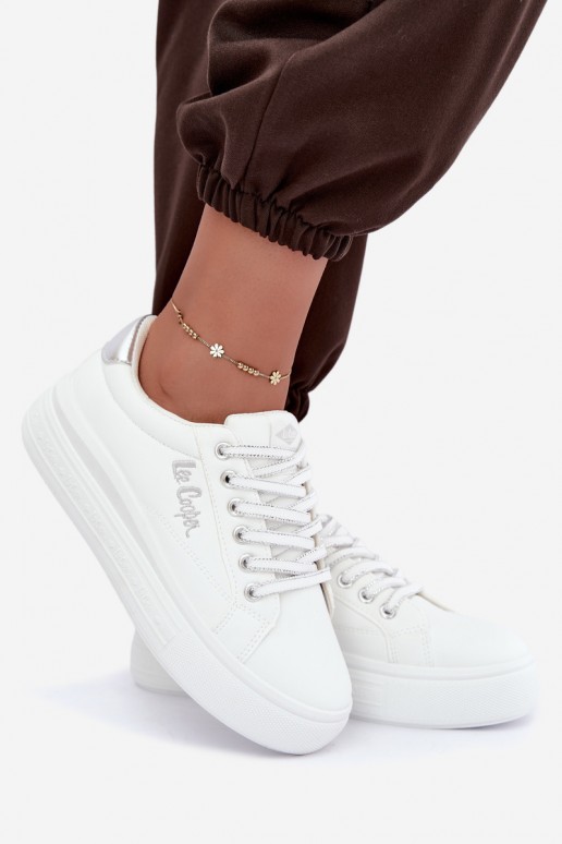Tenisky  s platformou Lee Cooper LCJ-26-44-4561 bílé