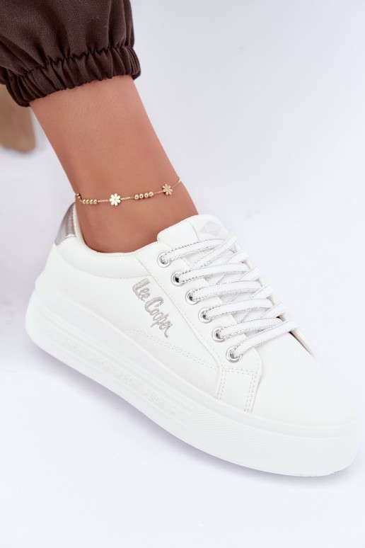 Tenisky  s platformou Lee Cooper LCJ-26-44-4561 bílé