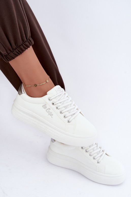 Tenisky  s platformou Lee Cooper LCJ-26-44-4561 bílé