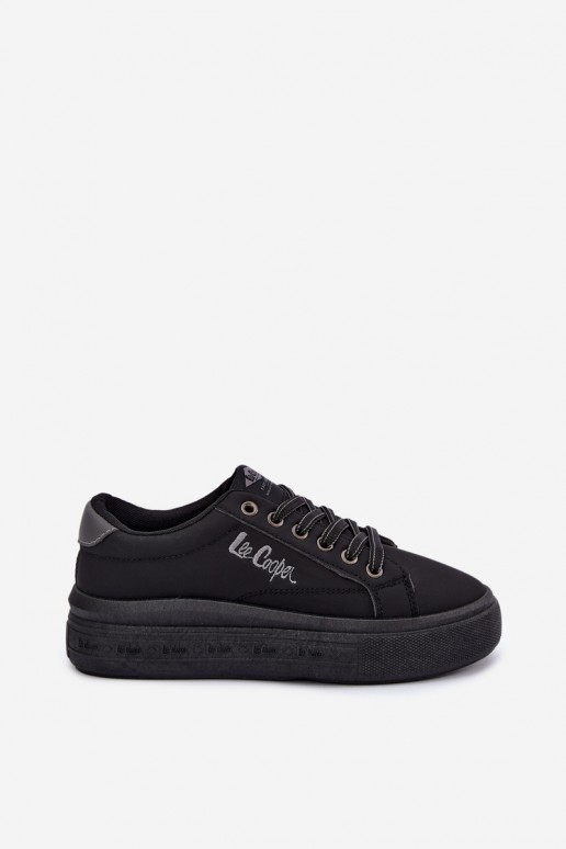 ležérní boty s platformou Lee Cooper LCJ-26-44-4560 Černé