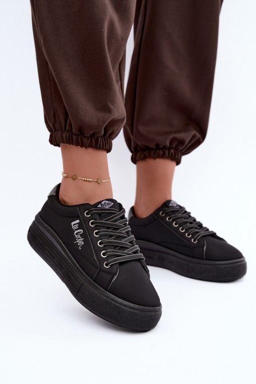 ležérní boty s platformou Lee Cooper LCJ-26-44-4560 Černé