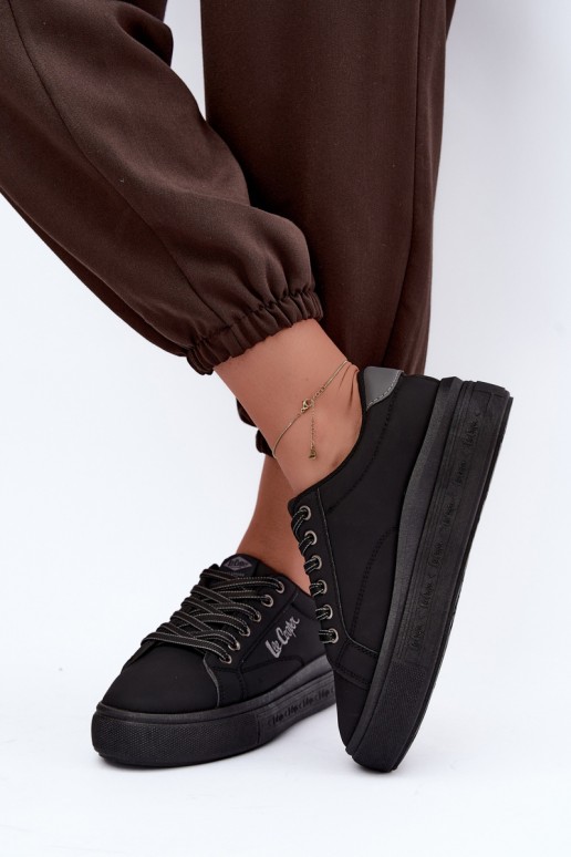 ležérní boty s platformou Lee Cooper LCJ-26-44-4560 Černé