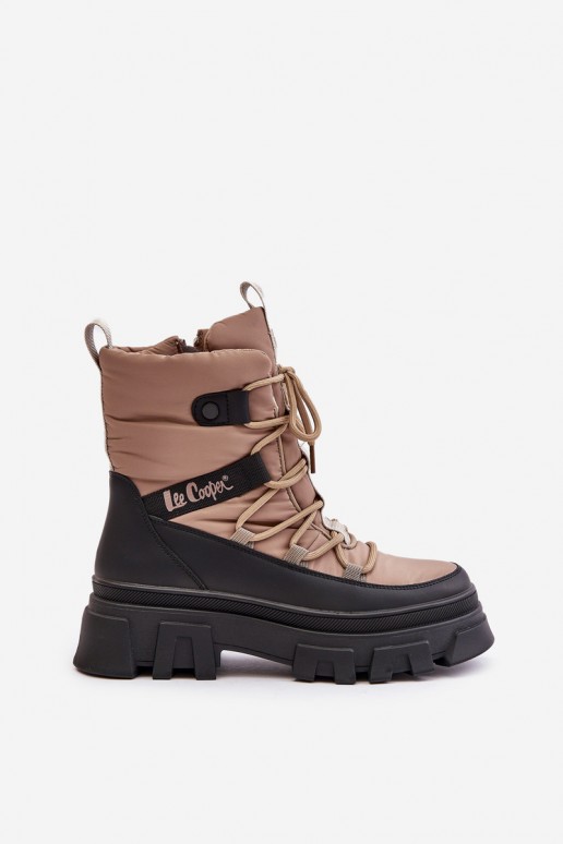 Sněhule   Lee Cooper LCJ-24-47-3143 béžové