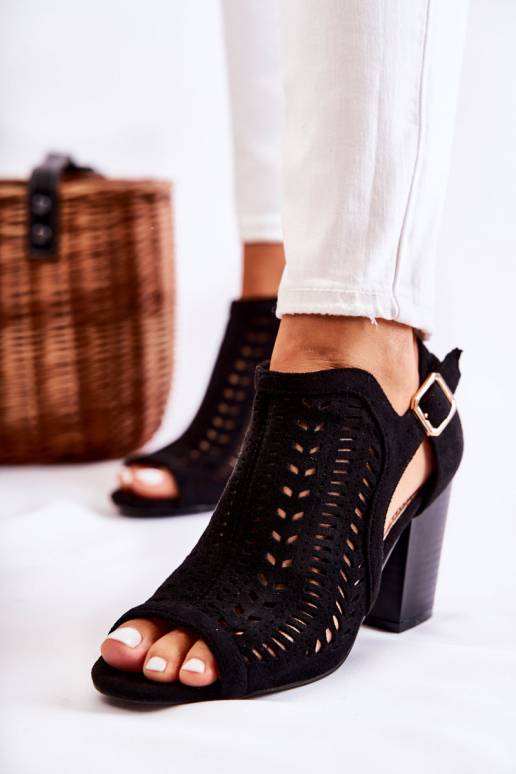 Naiste poolsaapad Cut Out  mustad... Naiste poolsaapad Cut Out  mustad...