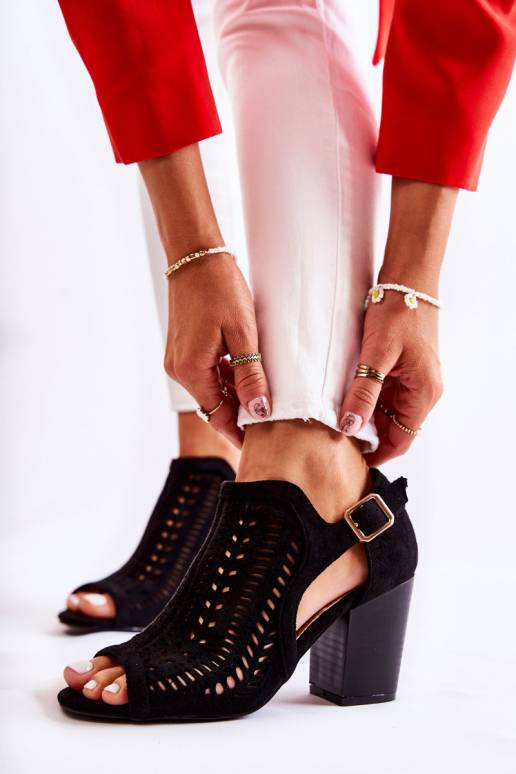 Naiste poolsaapad Cut Out  mustad... Naiste poolsaapad Cut Out  mustad...