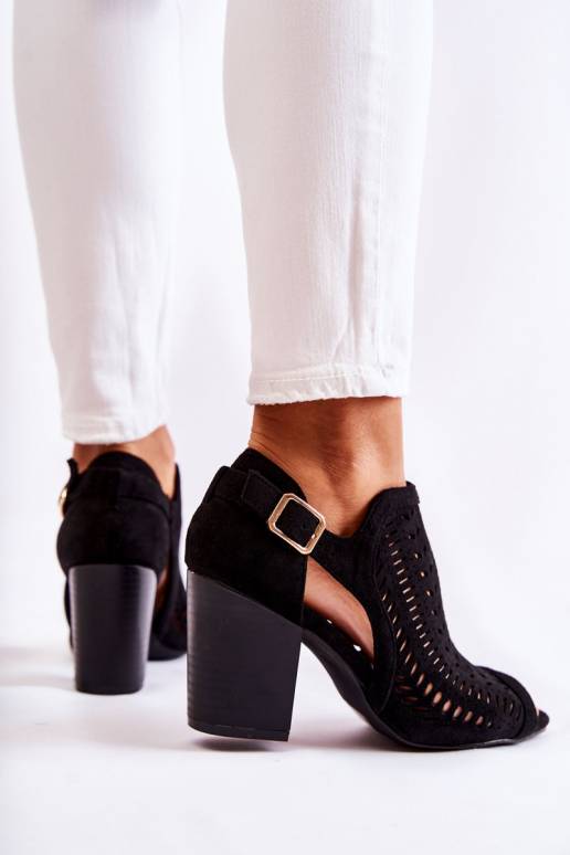 Naiste poolsaapad Cut Out  mustad... Naiste poolsaapad Cut Out  mustad...