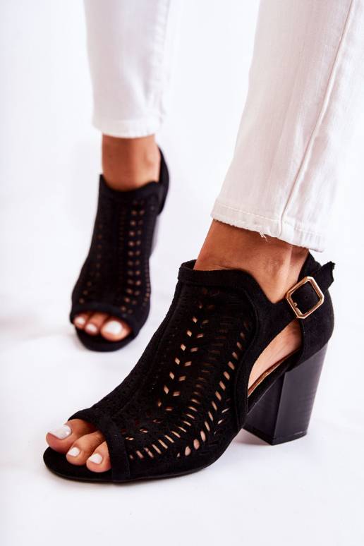 Naiste poolsaapad Cut Out  mustad... Naiste poolsaapad Cut Out  mustad...