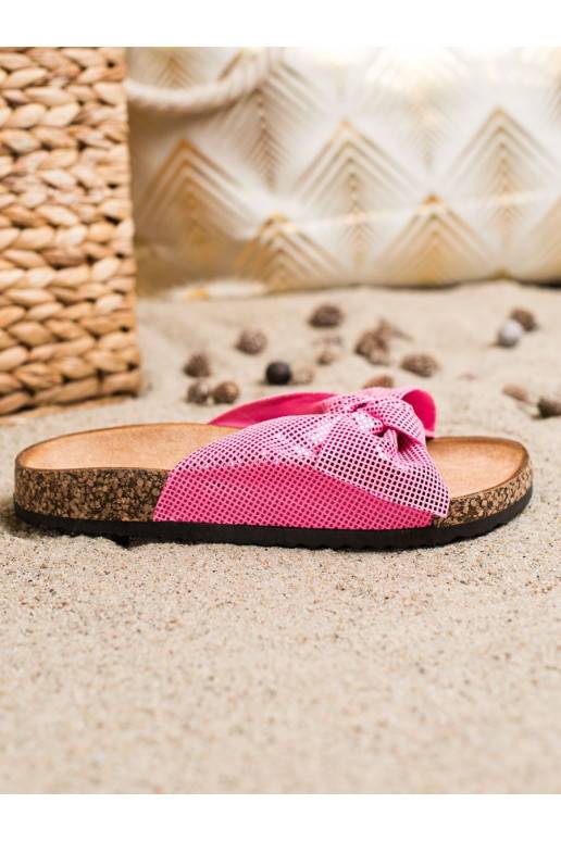 Patogios šlepetės su kaspinais 