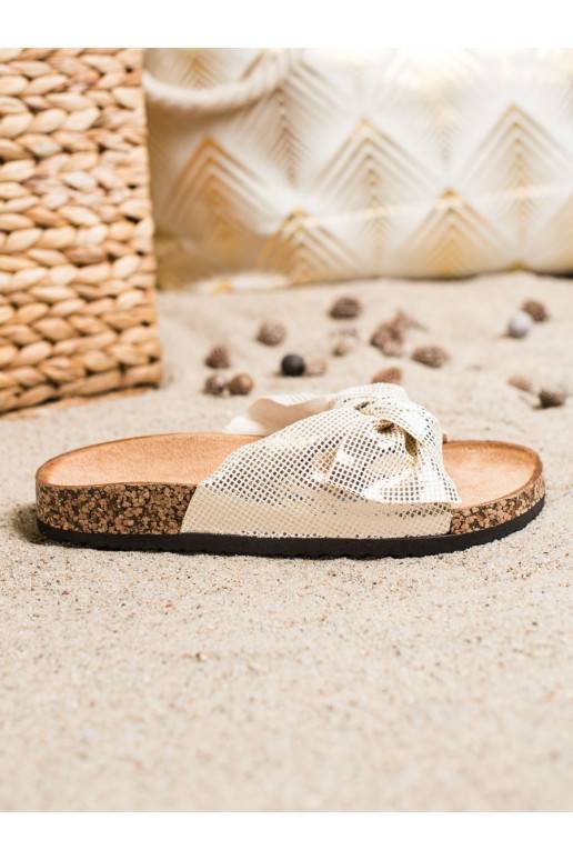 Patogios šlepetės su kaspinais 